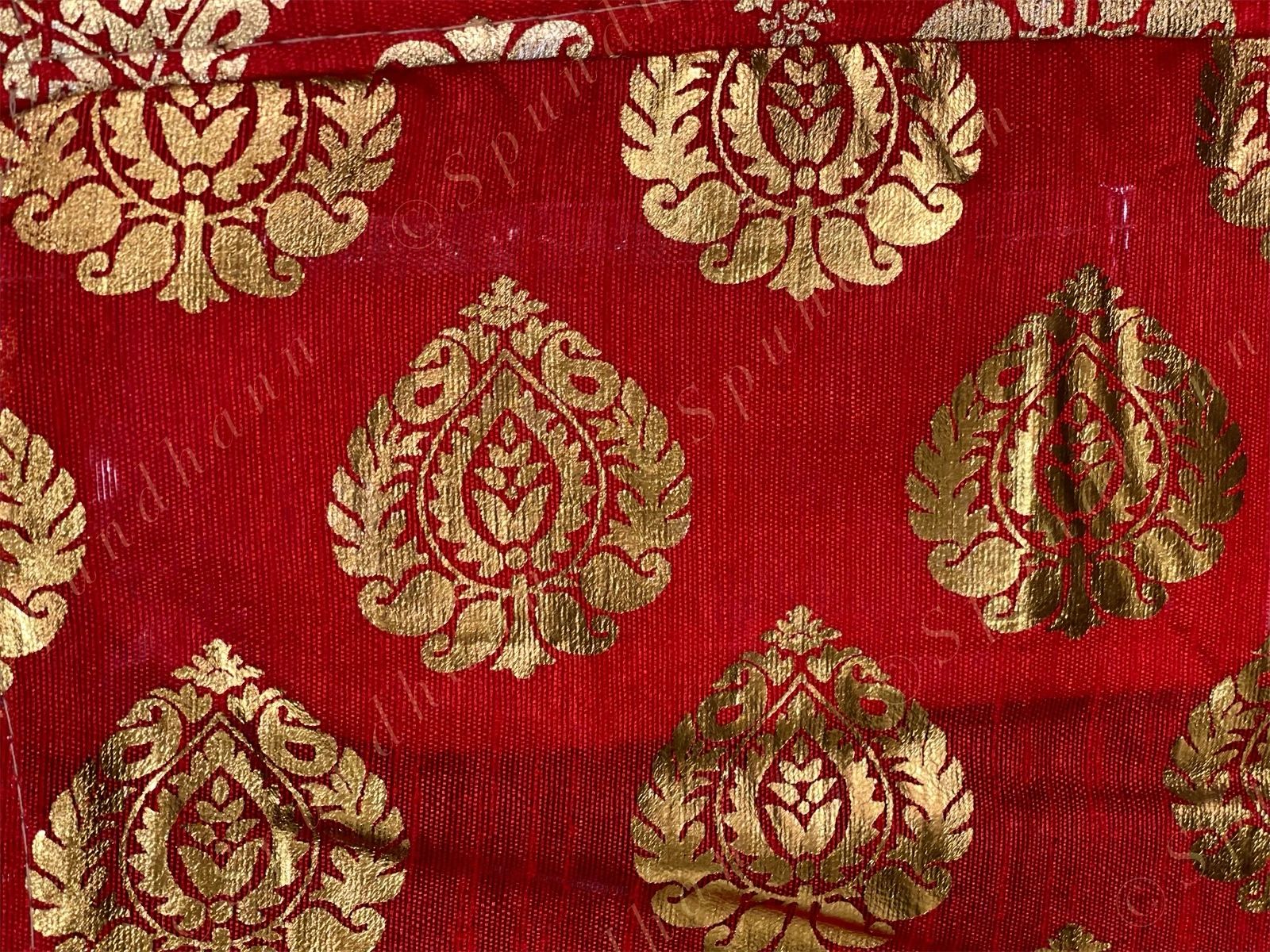 Foil Finish Saree Cover (Bag)