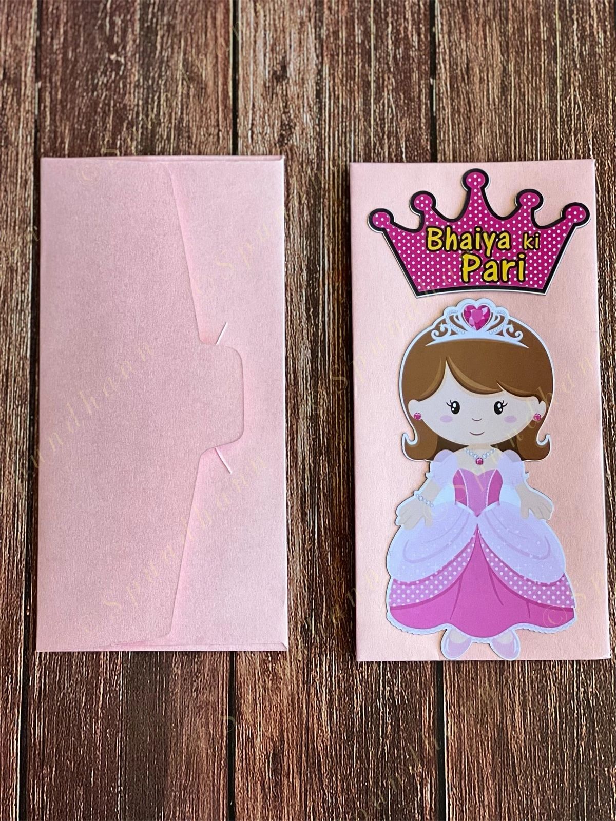 Rakhi Envelope with Little Pink Fairy