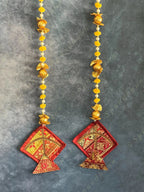 Kites with Pom Pom & Gota Strings Dangler