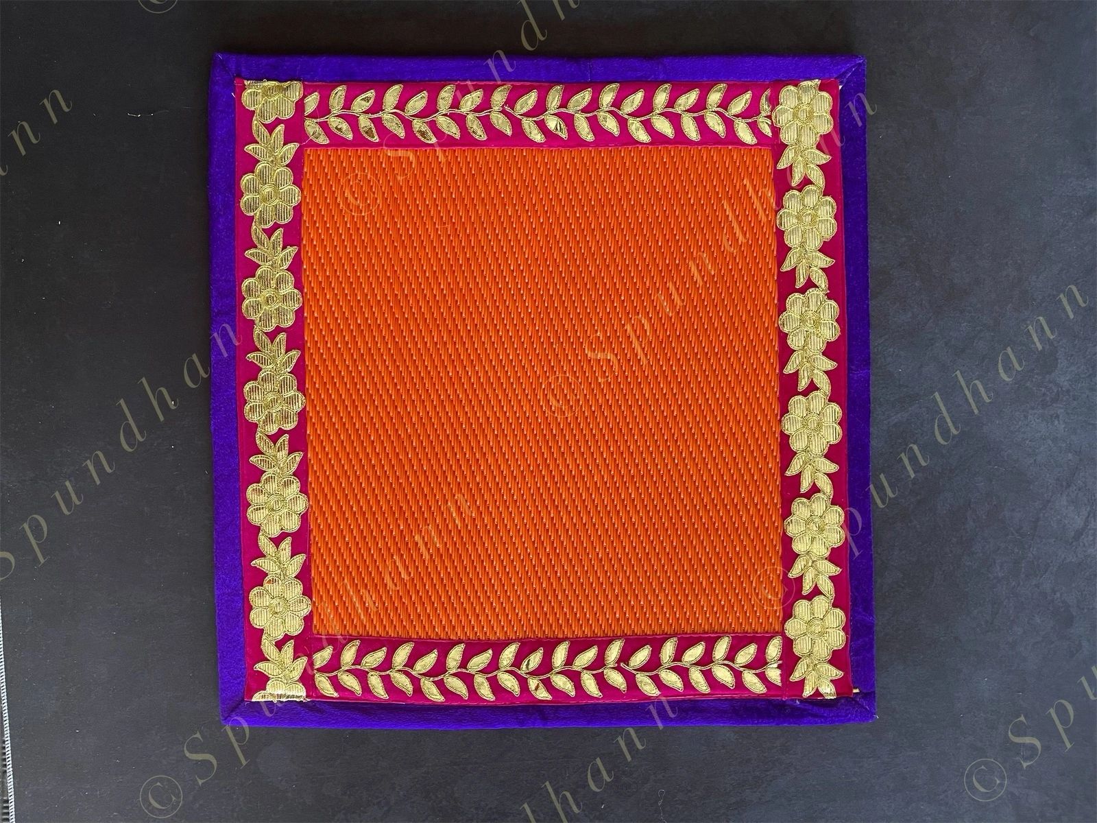 Chatai Square Asanas 20x 20 in