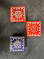 Rangoli Wooden Stand - One