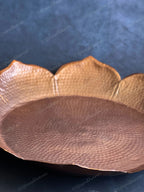 Grand Sunflower Copper Color Thaal Urli