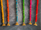 Solid Color Pom Pom & Gota Dangler