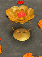 Single Ring Lotus Tea Light Holder