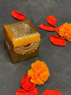 Decorated Gift Box with Dome Danglers