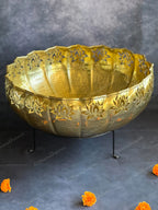 Jumbo Lotus Cutwork Urli