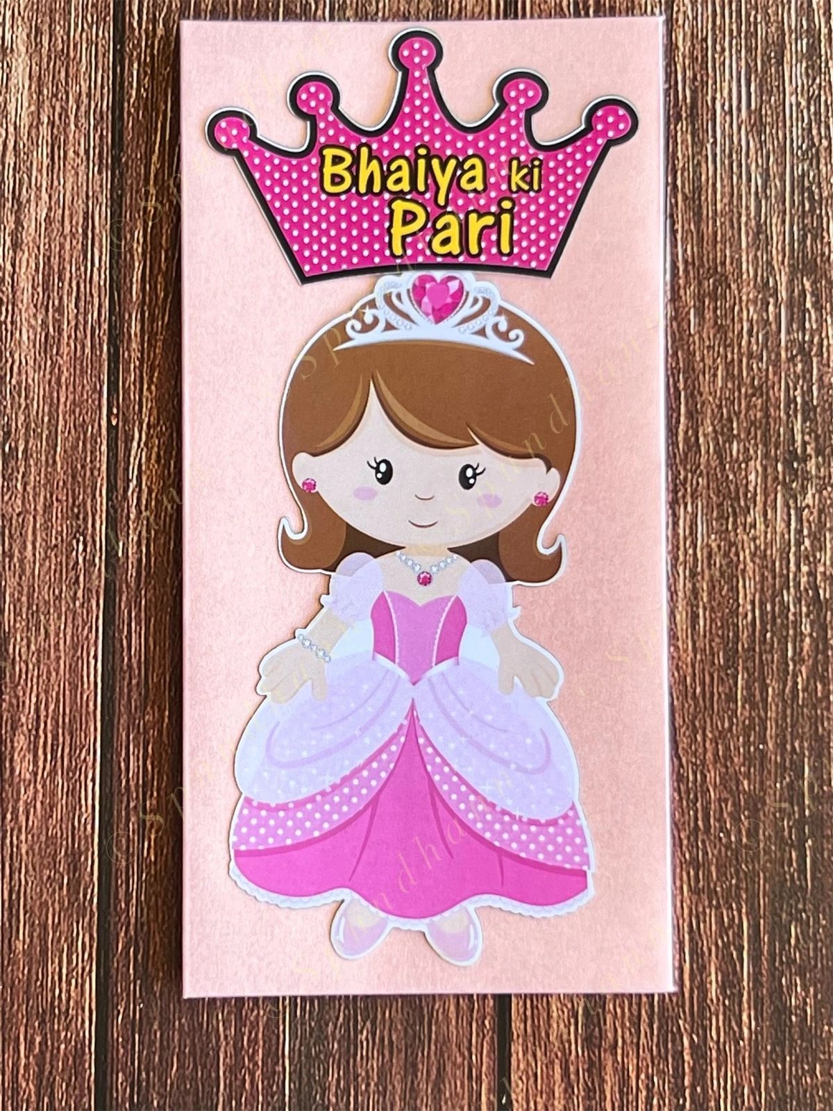 Rakhi Envelope with Little Pink Fairy