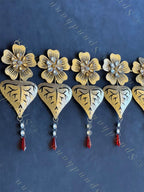 Foldable Metal Flower Toran