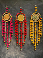 Chakri with Gota Pati and Pom Pom Dangler