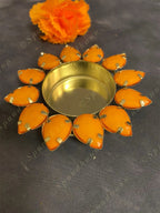 Colorful Studded Tea Light Holder
