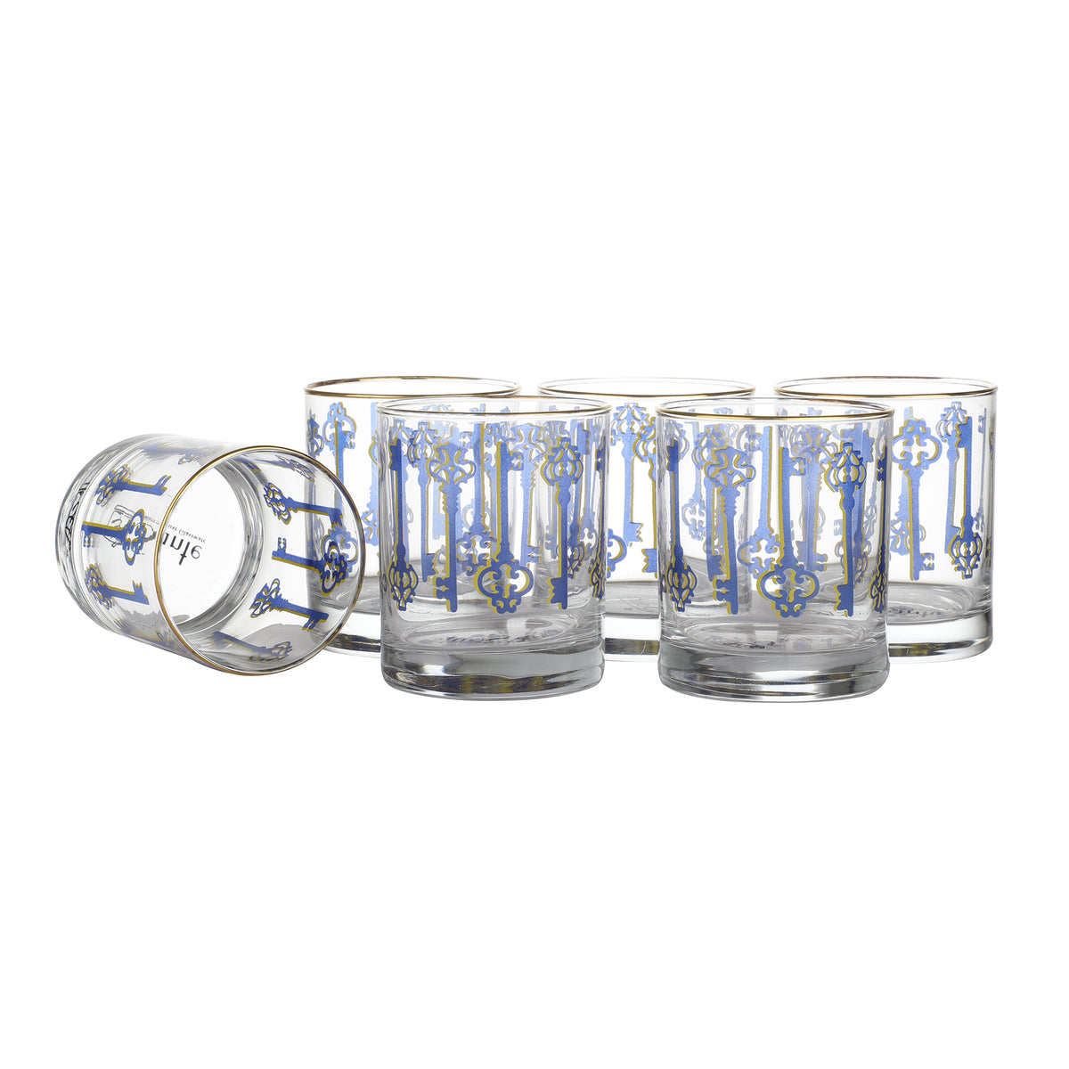 Blue Key 300ml Drink Glass Pack of 2