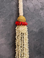 Mogra Rose Rajnigandha Dangler with Golden Ball