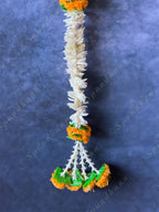 Chameli & Mango Marigold Dangler Set of 2 with Tassels