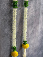 Mogra, Chameli & Marigold Dangler with Tassels