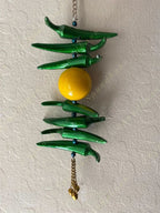 Metallic Nimbu Mirchi Hanging Decor