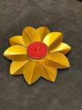 Line & Fold Lotus Tea Light Holder