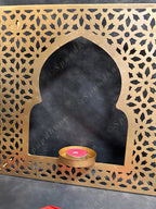 Square Designer Jharokha Wall Hanging Tea Light Wall Decor