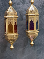 Stained Glass Double Color Lantern