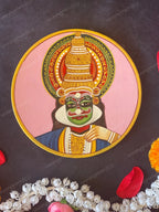 Kathakali Pichwai Wall Hanging Plates