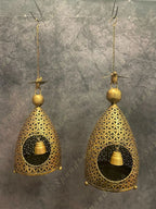 Golden Bird Feeder