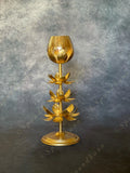 Single Large Lotus Standing Tea Light Holder