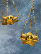 Lotus Hanging Tea Light Holder