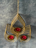 Triple Drop Hanging Tea Light Holder