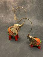 Elephant Figurine Pair