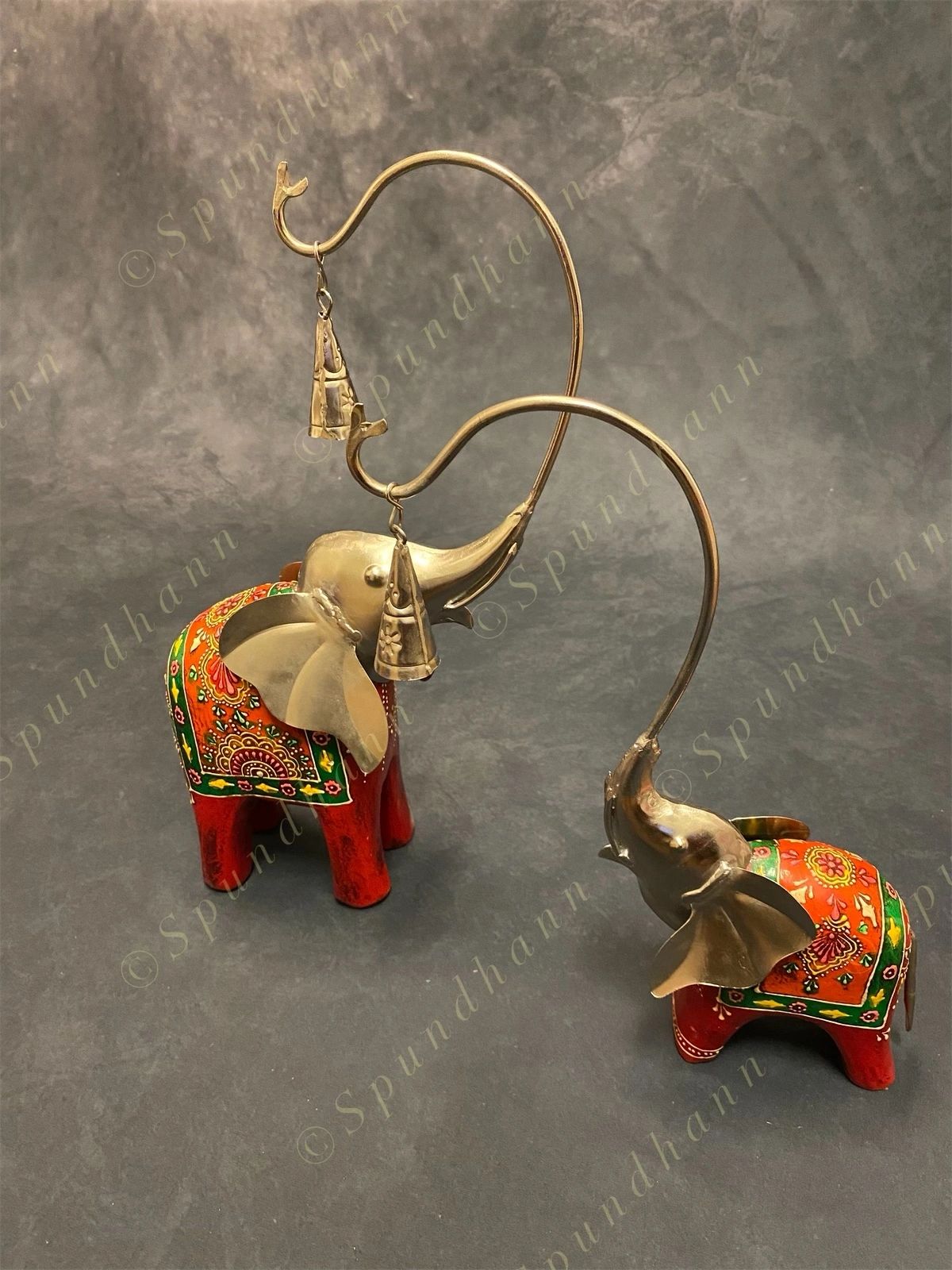 Elephant Figurine Pair