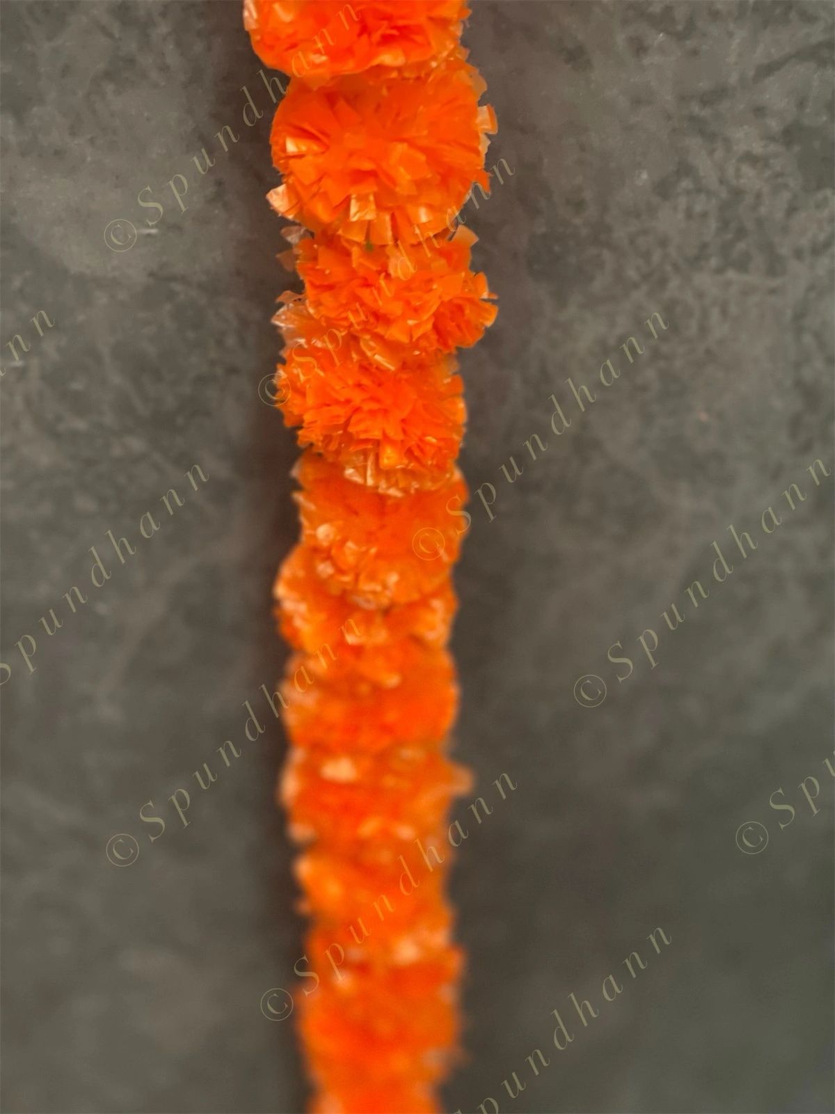 Dainty Marigold Flower Festive Danglers Set of 4 Strings