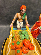 Vegetable Seller Statue