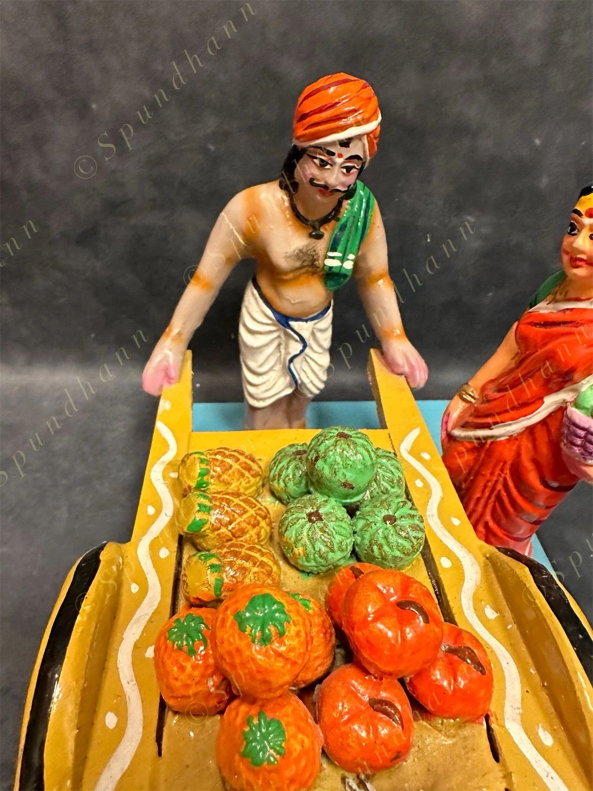 Vegetable Seller Statue
