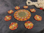 Paisley and Ribbon Rangoli Set