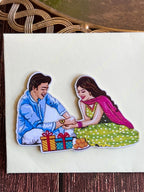 Rakhi Envelope in Cream Color