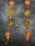 Chakri Colorful Long Wall Hanging Set of 2