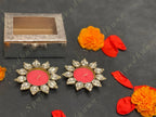 Paper Box with Studded Tea Light Holders