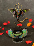 Decorative Ganesh Tea Light Holder