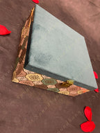 Square Gift Box with pattern