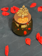 Plain (Large) Canister with Taj Lid