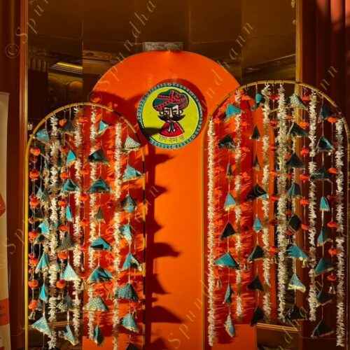 Festive Danglers Bundle: Marigold, Chameli, Brocade Silk & Gota (Great Diwali Decor)