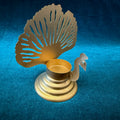 Peacock Design Decorative Tea Light Holder