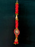 Red Chameli With Ring and Bell - Set of 2