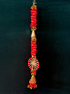 Red Chameli With Ring and Bell - Set of 2