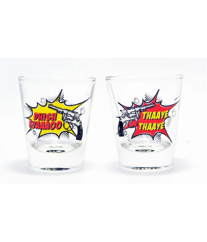 Dishkyaauu Shot Glass Set of 2