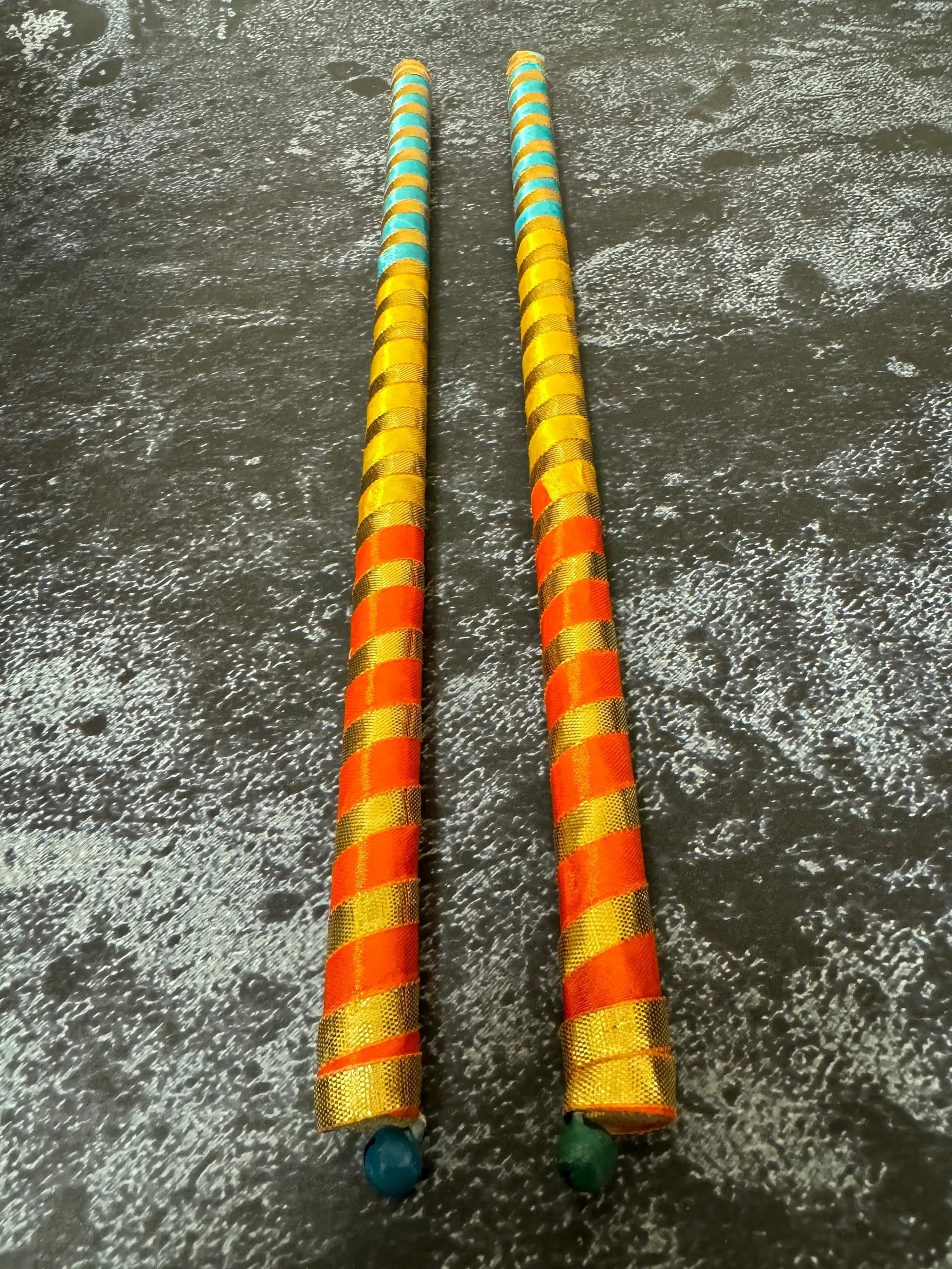 Gota Work Dandiya Stick Pair