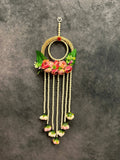 Gotapatti Ring, Rose Buds and Pearl Dangler