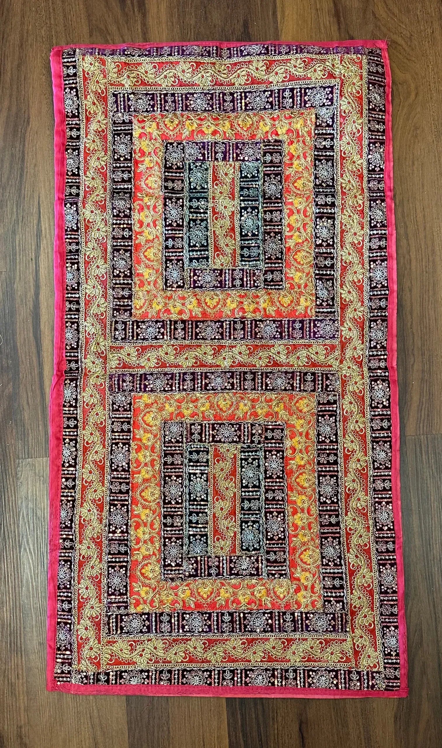 Handcrafted Designer Rangoli Mat 40 x 20