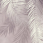Life n Colors: Hanging Tropical Leaves Wallpaper Design