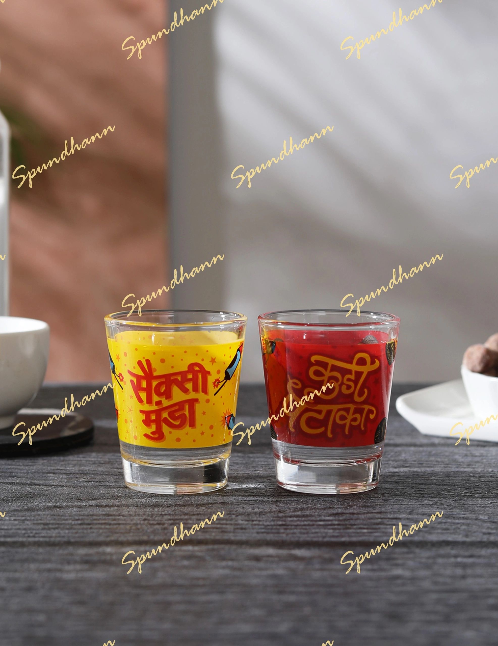 Sexy Munda - Kudi Pataka Shot Glass Set of 2
