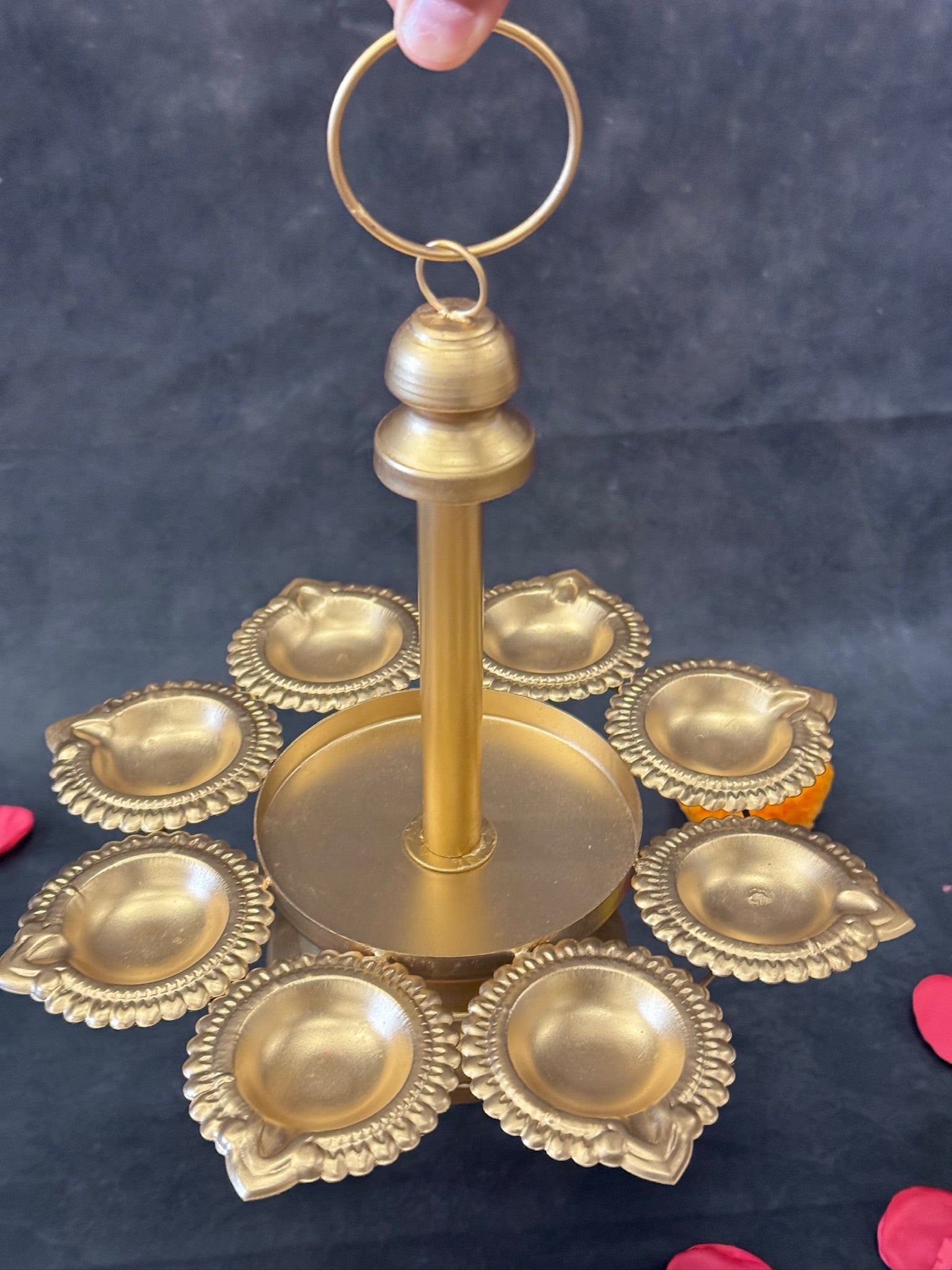 Single Tier Hanging Diya Urli